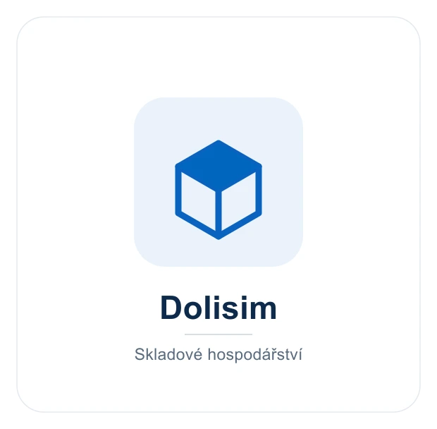 Software pro skladové hospodářství Dolisim: stav zásob v reálném čase a upozornění na vyčerpání