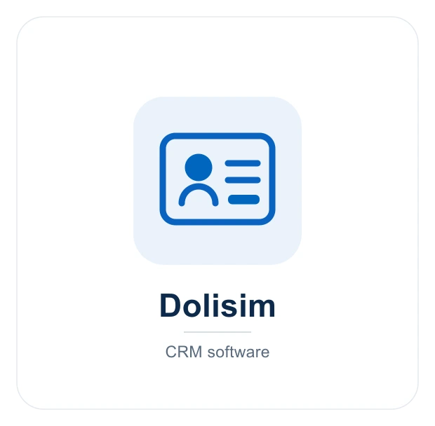 Dolisim CRM softver: centralizirane kartice klijenata i praćenje prodaje