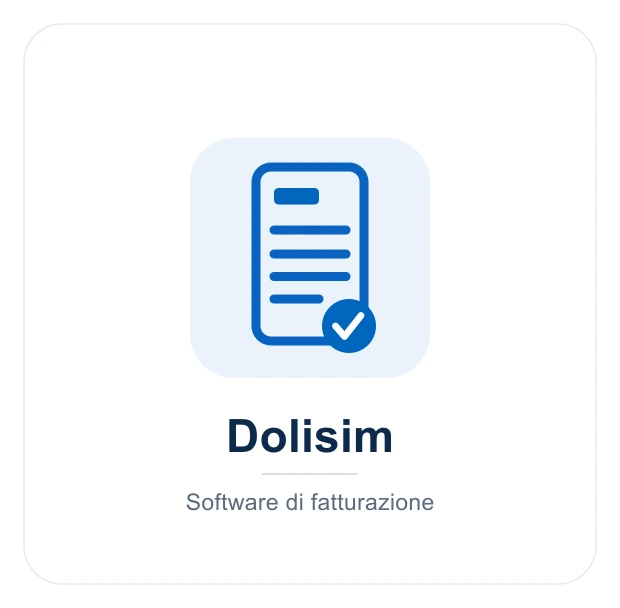 Software gestionale Dolisim: fatturazione professionale