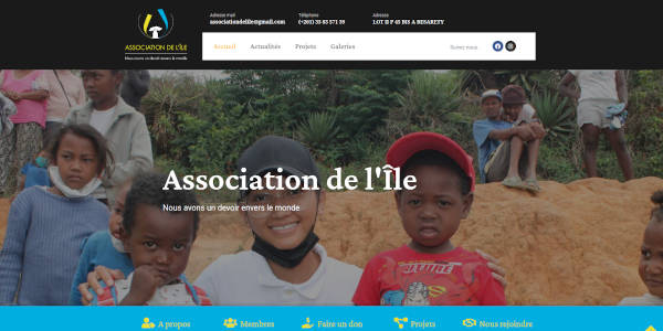 Site web de l'Association de l'ïle